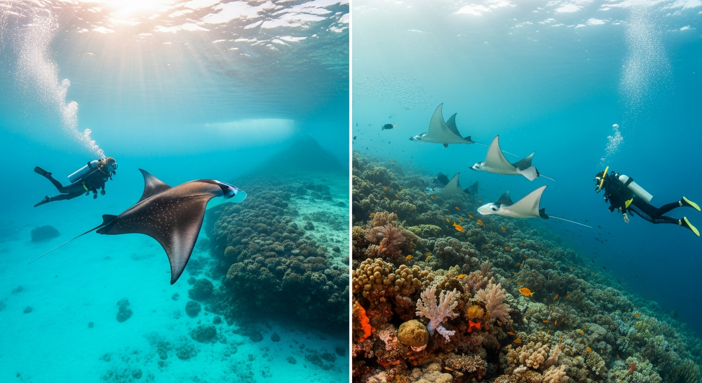 Komodo vs. Raja Ampat: Which Diving Destination Offers Better Visibility and Manta Encounters in 2027?