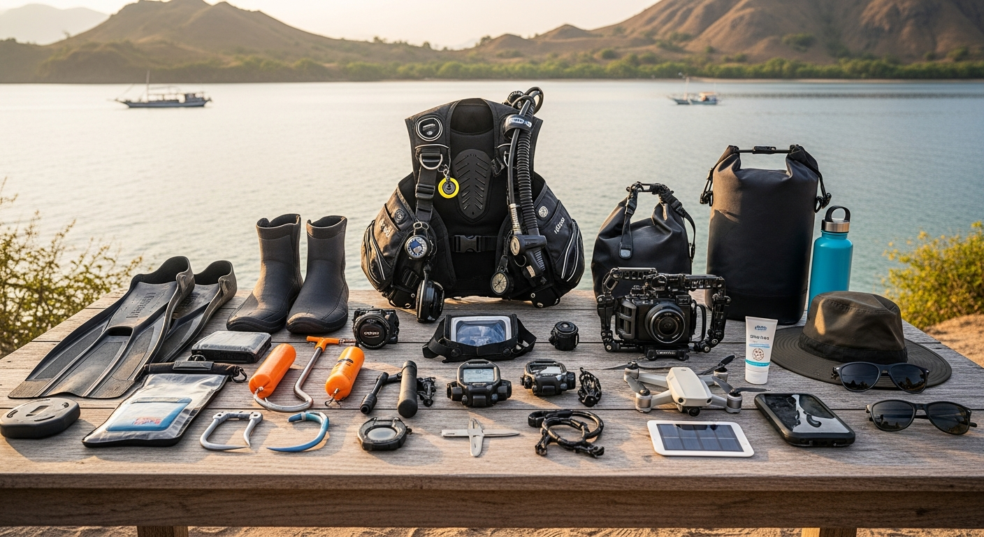 What to Pack for Komodo Diving in 2027: Essential Gear for Currents, Cold Water, and Electronics