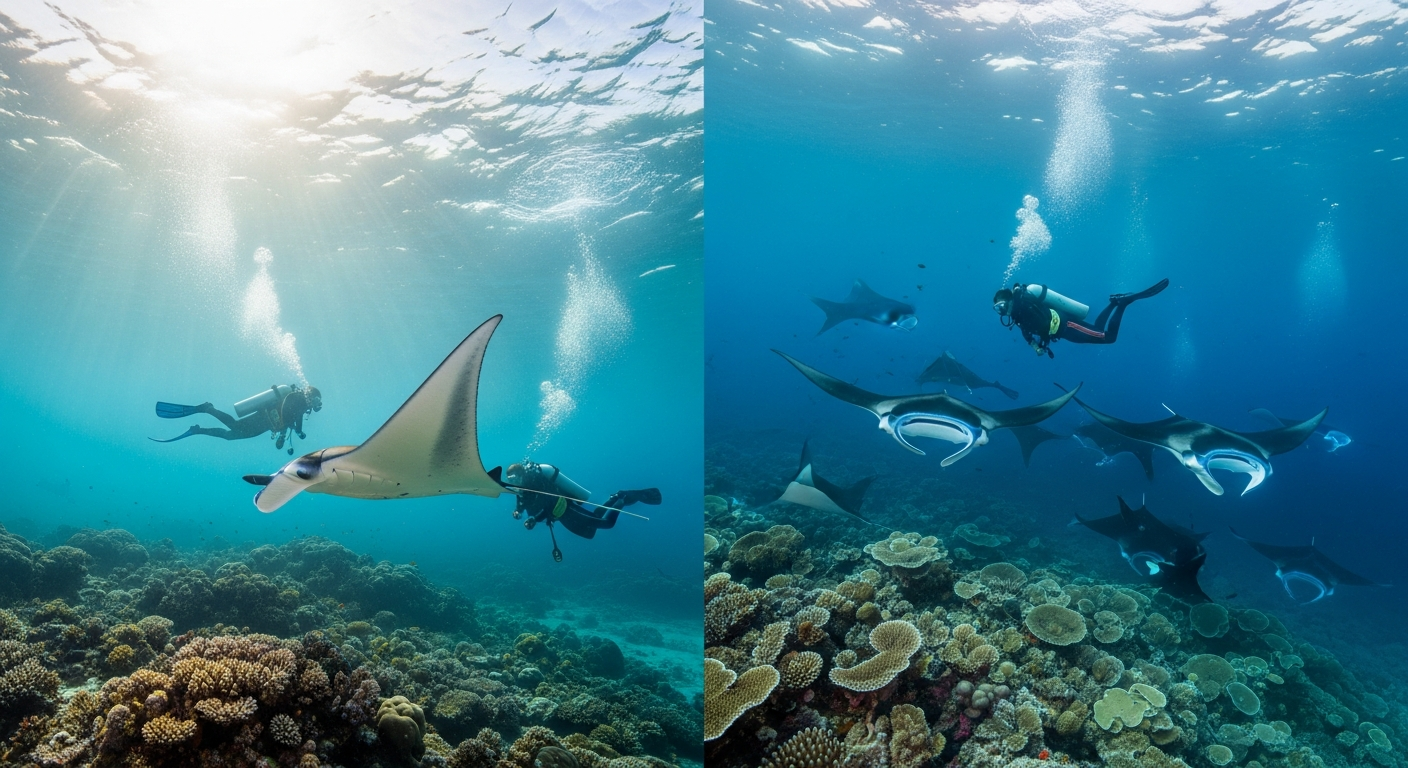 Komodo vs. Raja Ampat: Which Diving Destination Offers Better Visibility and Manta Encounters in 2027?